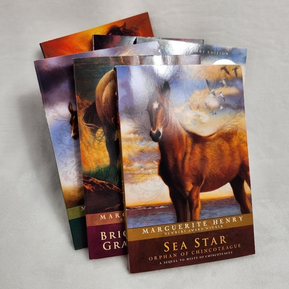 Maeguerite Henry Fary Tales Horses Bundle of 6 Books